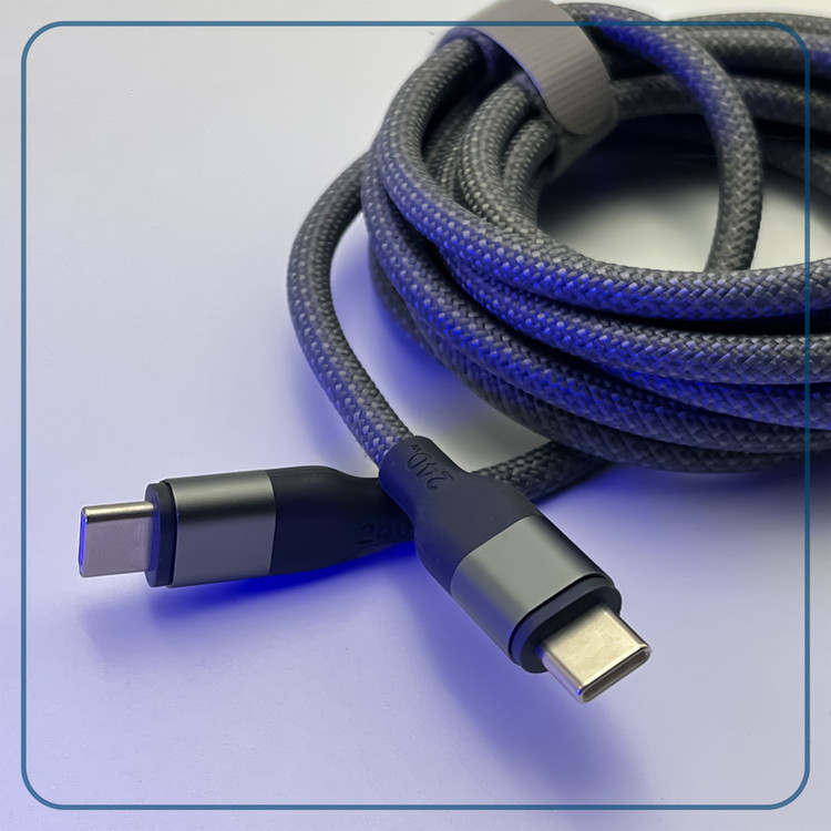 محصول نمونه تستی شارژر دیواری 65 وات 3 پورت وونک مدل PD65w به همراه کابل USB-C