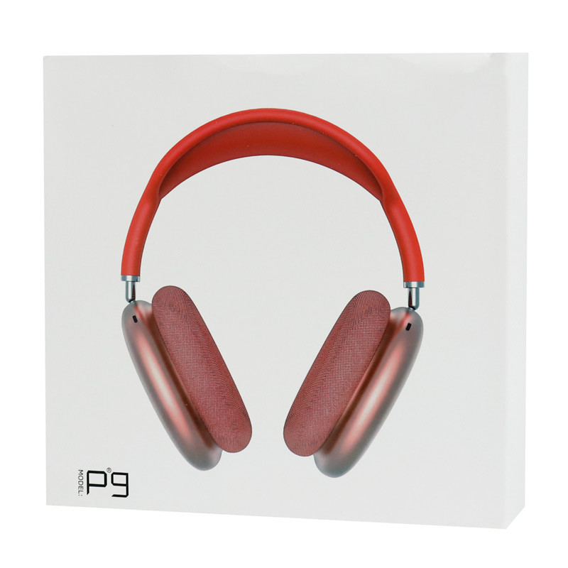 محصول نمونه تستی هدفون بلوتوثی مدل P9، درگاه شارژ USB Type-C، دارای کلیدهای کنترل پخش موسیقی و تماس